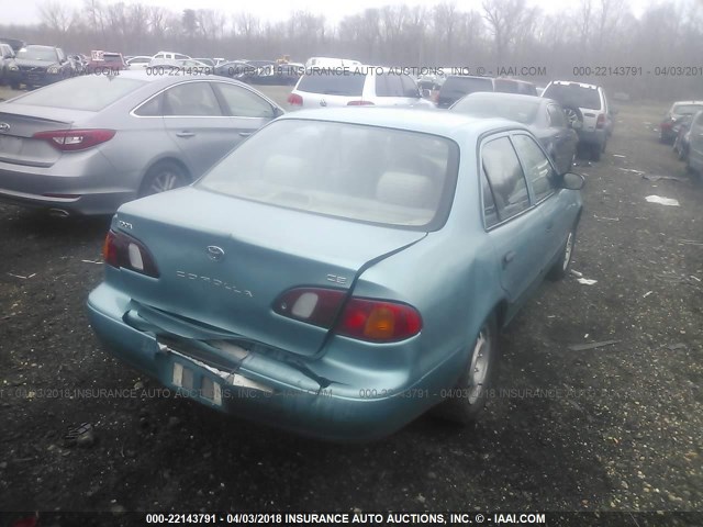 1NXBR12E8XZ175835 - 1999 TOYOTA COROLLA VE/CE/LE 蓝色 照片 4