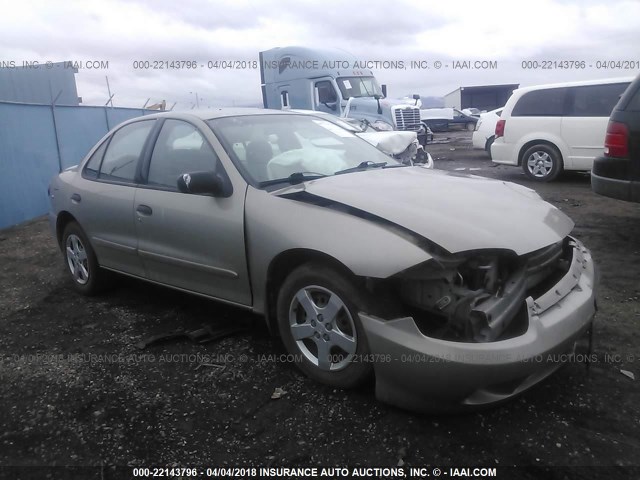 1G1JF52F857108536 - 2005 CHEVROLET CAVALIER LS GOLD photo 1