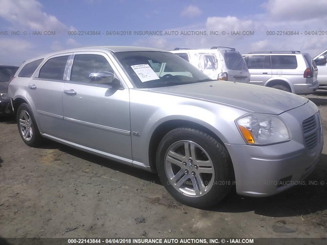 2D4FV47V66H479228 - 2006 DODGE MAGNUM SXT SILVER photo 1