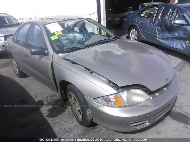 1G1JF524417237253 - 2001 CHEVROLET CAVALIER LS GOLD photo 1