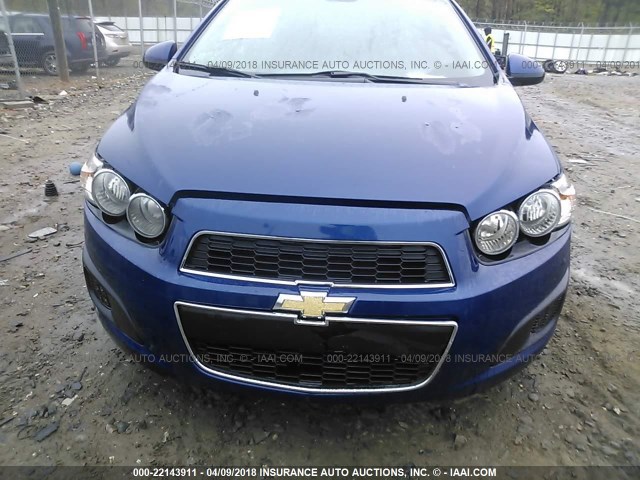 1G1JA5SH5C4190983 - 2012 CHEVROLET SONIC LS 蓝色 照片 6