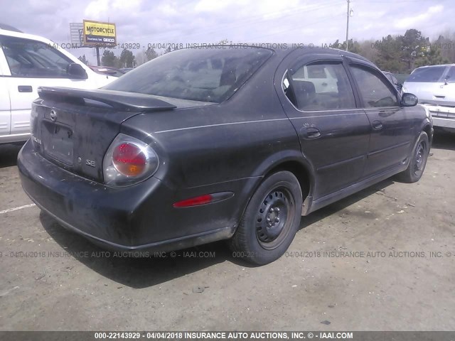 JN1DA31D82T407411 - 2002 NISSAN MAXIMA GLE/GXE/SE GRAY photo 4