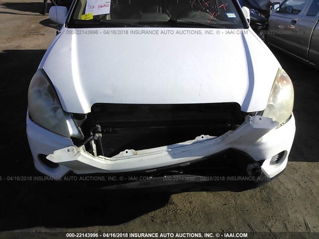 JHLRD78986C023513 - 2006 HONDA CR-V SE/EX WHITE photo 6