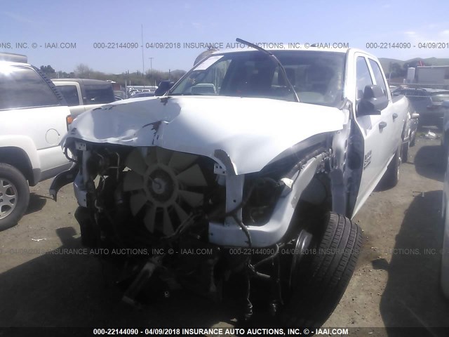 3C6UR5HL8GG173765 - 2016 RAM 2500 ST WHITE photo 2
