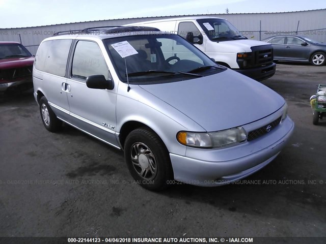 4N2DN111XVD821023 - 1997 NISSAN QUEST XE/GXE SILVER photo 1