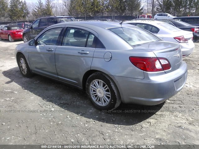 1C3LC56K07N531954 - 2007 CHRYSLER SEBRING TOURING SILVER photo 3