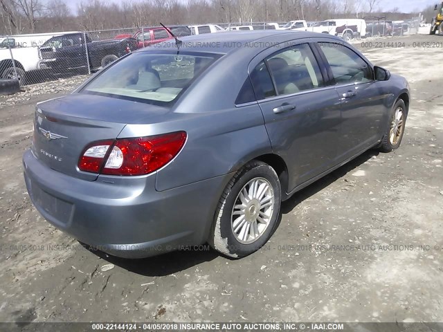 1C3LC56K07N531954 - 2007 CHRYSLER SEBRING TOURING SILVER photo 4