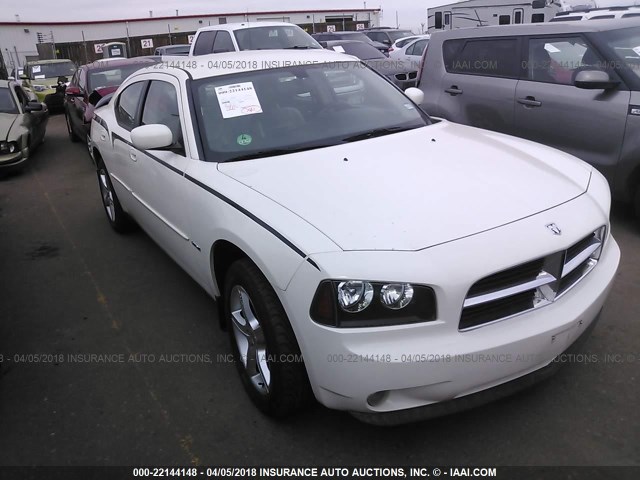 2B3LK53H77H823151 - 2007 DODGE CHARGER R/T WHITE photo 1