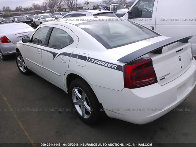 2B3LK53H77H823151 - 2007 DODGE CHARGER R/T 白色 照片 3