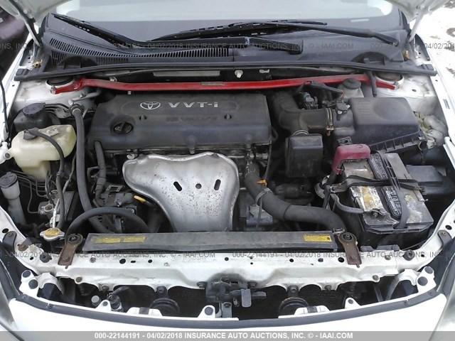 JTKDE167270147081 - 2007 TOYOTA SCION TC 白色 照片 10