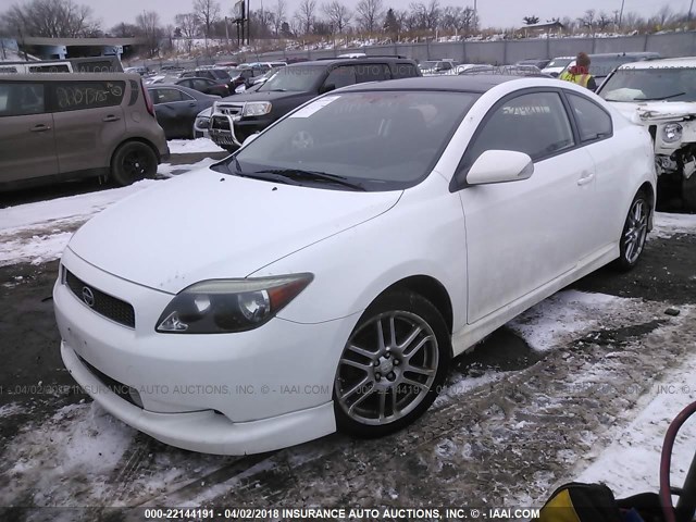 JTKDE167270147081 - 2007 TOYOTA SCION TC 白色 照片 2
