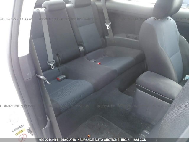 JTKDE167270147081 - 2007 TOYOTA SCION TC 白色 照片 8