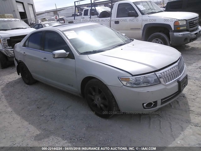 3LNHM28T17R615258 - 2007 LINCOLN MKZ WHITE photo 1