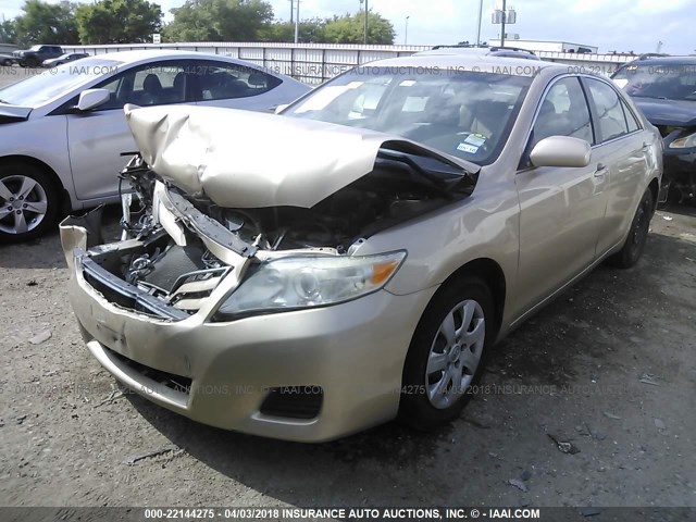 4T1BF3EK6BU723832 - 2011 TOYOTA CAMRY SE/LE/XLE Алтын фото 2