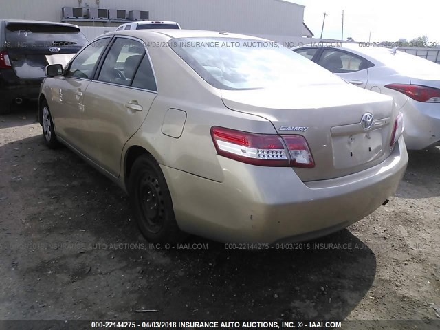 4T1BF3EK6BU723832 - 2011 TOYOTA CAMRY SE/LE/XLE Алтын фото 3