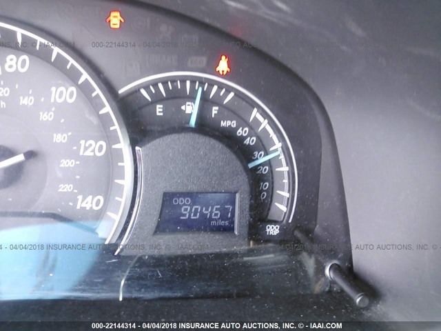 4T4BF1FK1CR255048 - 2012 TOYOTA CAMRY SE/LE/XLE GRAY photo 7