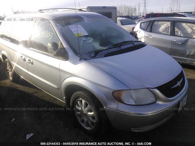 2C4GP44332R607413 - 2002 CHRYSLER TOWN & COUNTRY LX SILVER photo 1