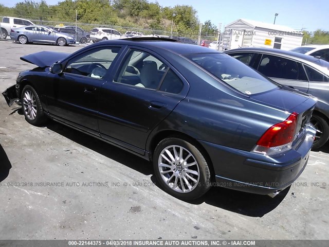 YV1RS592982693017 - 2008 VOLVO S60 2.5T GRAY photo 3