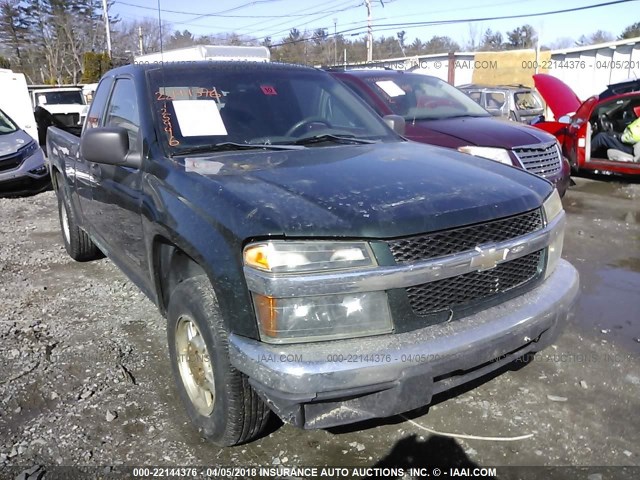 1GCCS198648168593 - 2004 CHEVROLET COLORADO GREEN photo 1