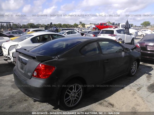 JTKDE177970167794 - 2007 TOYOTA SCION TC 黑色 照片 4
