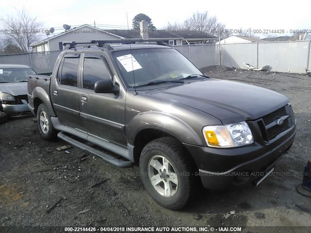 1FMZU77K45UB73852 - 2005 FORD EXPLORER SPORT TR  GRAY photo 1