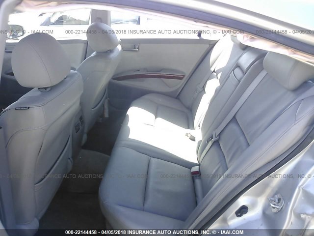 1N4BA41E54C844438 - 2004 NISSAN MAXIMA SE/SL ვერცხლისფერი ფოტო 8