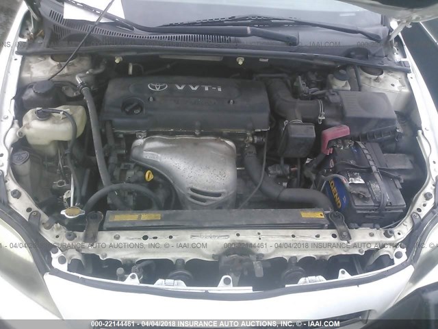 JTKDE177260097439 - 2006 TOYOTA SCION TC 白色 照片 10