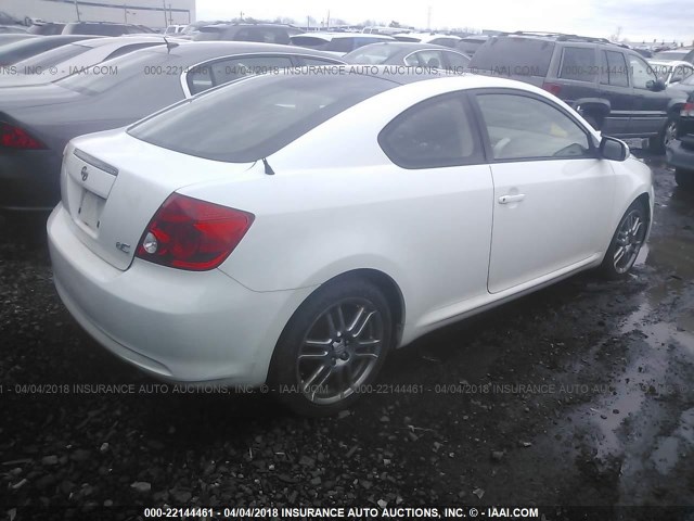 JTKDE177260097439 - 2006 TOYOTA SCION TC 白色 照片 4