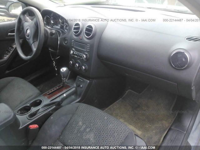 1G2ZF57B384284937 - 2008 PONTIAC G6 VALUE LEADER/BASE BLUE photo 5