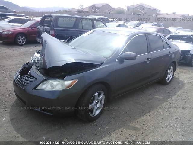4T1BE46K37U137278 - 2007 TOYOTA CAMRY NEW GENERAT CE/LE/XLE/SE GRAY photo 2