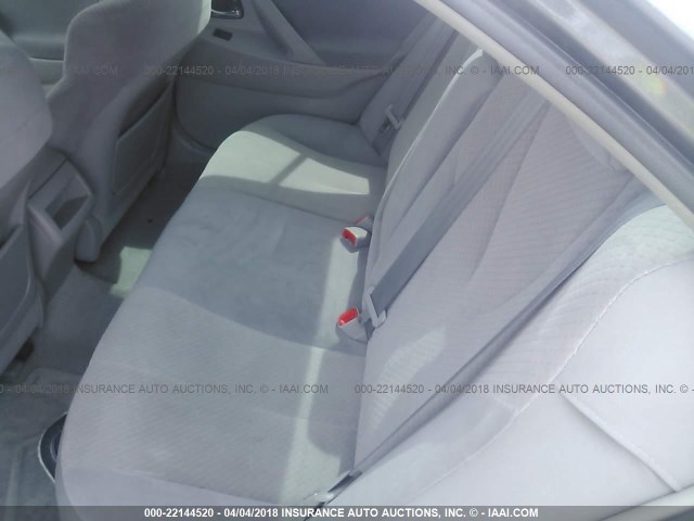 4T1BE46K37U137278 - 2007 TOYOTA CAMRY NEW GENERAT CE/LE/XLE/SE GRAY photo 8