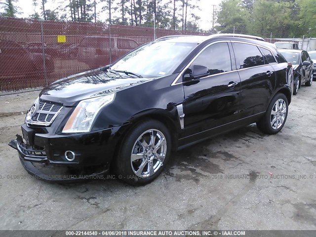 3GYFNBEY3BS609255 - 2011 CADILLAC SRX PERFORMANCE COLLECTION BLACK photo 2