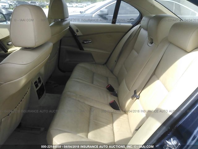 WBANF73527CU23348 - 2007 BMW 530 XI Siyah fotoğraf 8