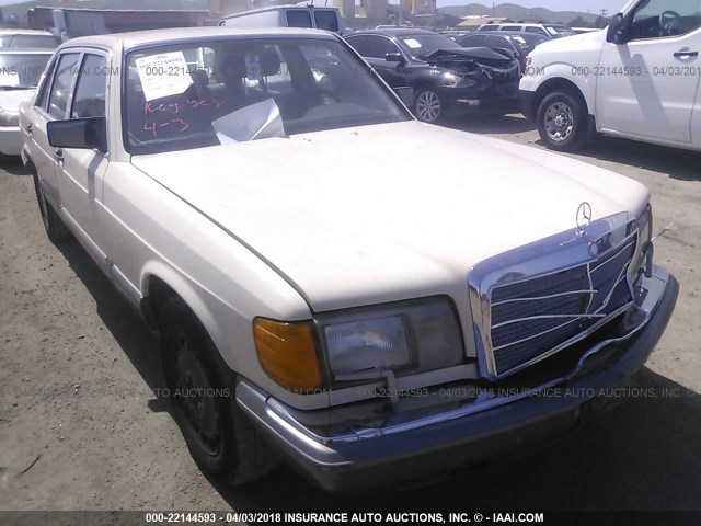 WDBCA35D9GA205813 - 1986 MERCEDES-BENZ 420 SEL WHITE photo 6