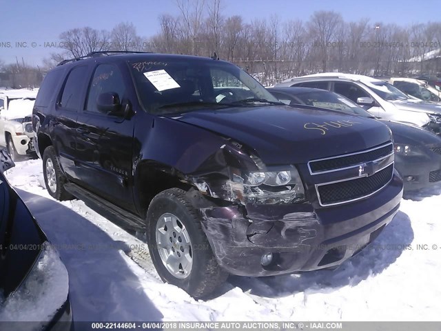 1GNFK23089R207232 - 2009 CHEVROLET TAHOE K1500 LT PURPLE photo 1