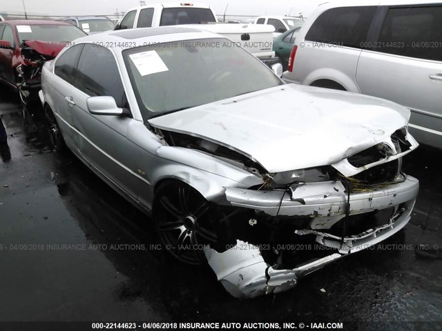 WBABN734X3PJ16302 - 2003 BMW 325 CI SILVER photo 1