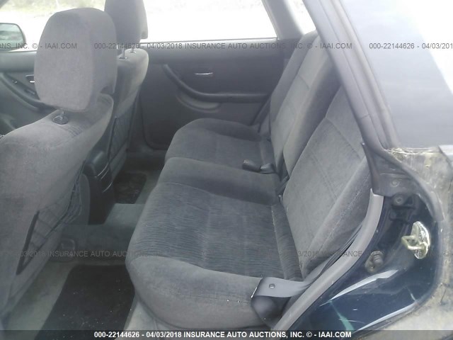 4S3BH665416636748 - 2001 SUBARU LEGACY OUTBACK BLUE photo 8