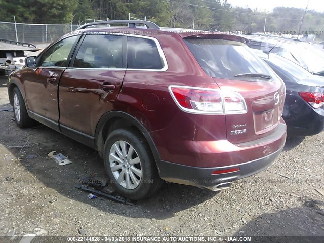 JM3TB28YX70119835 - 2007 MAZDA CX-9 MAROON photo 3