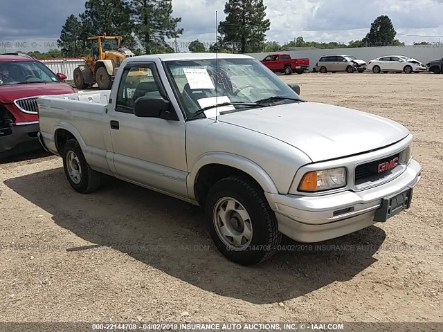 1GTCS1443T8510083 - 1996 GMC SONOMA SILVER photo 1