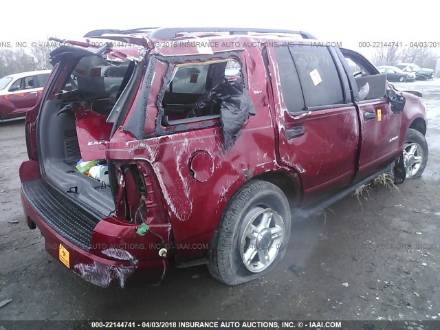 1FMZU73KX4ZA11599 - 2004 FORD EXPLORER XLT/XLT SPORT/NBX RED photo 4