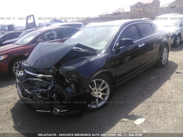 1G1ZE5EB9AF146520 - 2010 CHEVROLET MALIBU LTZ 黑色 照片 2