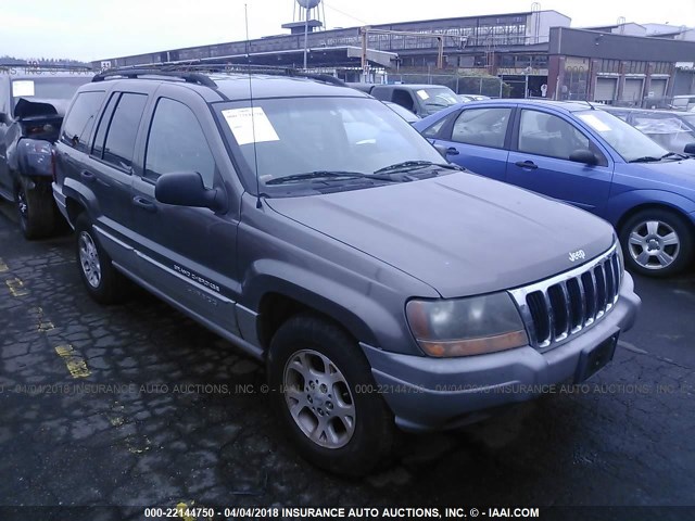 1J4G248S4YC417213 - 2000 JEEP GRAND CHEROKEE LAREDO GRAY photo 1