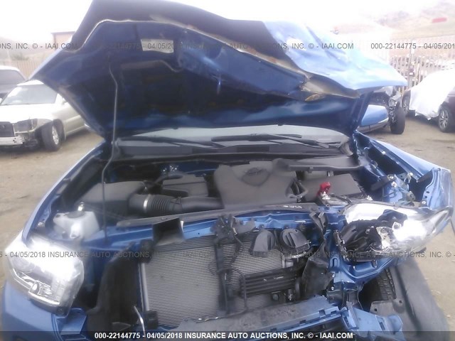 3TMCZ5AN4HM088344 - 2017 TOYOTA TACOMA DBL CAB/SR/TRDSPT/OR/PRO ლურჯი ფოტო 10