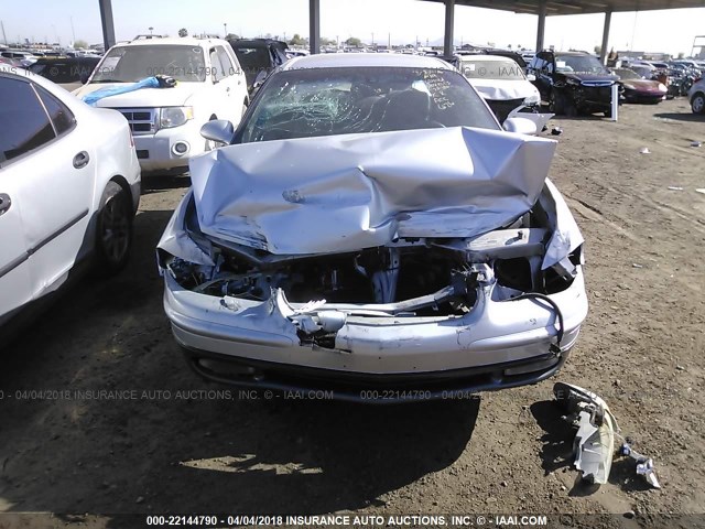 2G4WF551611211390 - 2001 BUICK REGAL GS SILVER photo 6
