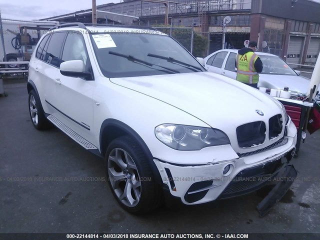 5UXZW0C57CL666576 - 2012 BMW X5 XDRIVE35D WHITE photo 1