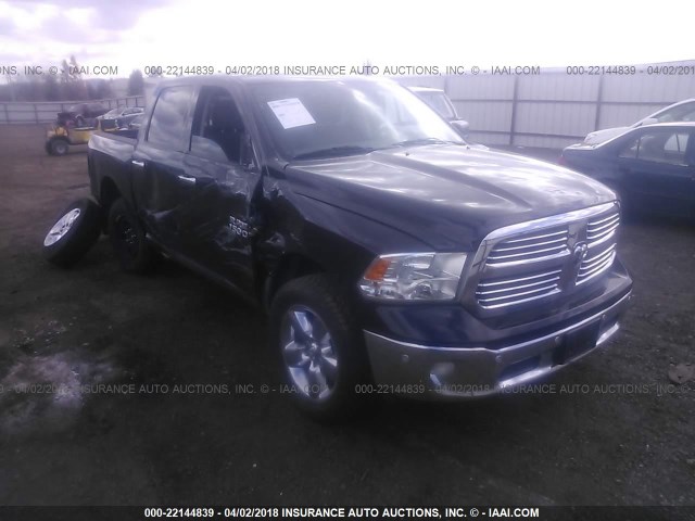 1C6RR7LG7ES411185 - 2014 RAM 1500 SLT BLACK photo 1