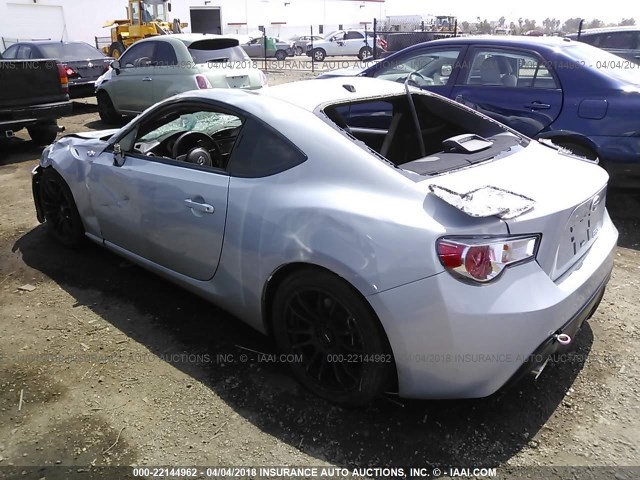 JF1ZNAA1XD2732383 - 2013 TOYOTA SCION FR-S SILVER photo 3