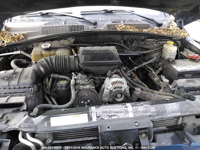 1J4GL48K43W575538 - 2003 JEEP LIBERTY SPORT/FREEDOM ლურჯი ფოტო 10