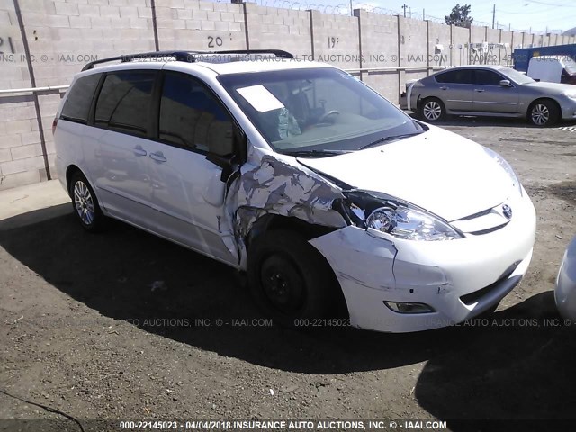 5TDYK4CC7AS307836 - 2010 TOYOTA SIENNA XLE/XLE LIMITED WHITE photo 1