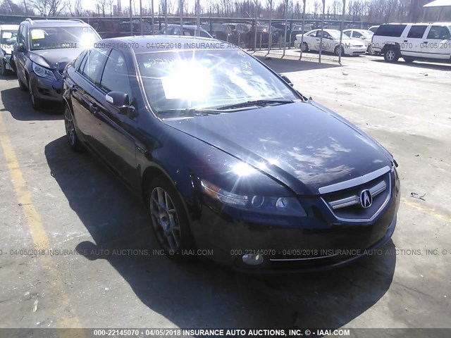 19UUA76558A021363 - 2008 ACURA TL TYPE S BLACK photo 1